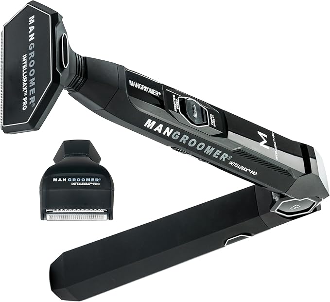 MANGROOMER - INTELLIMAX PRO – Back Hair Shaver Complete FOIL Attachment Head