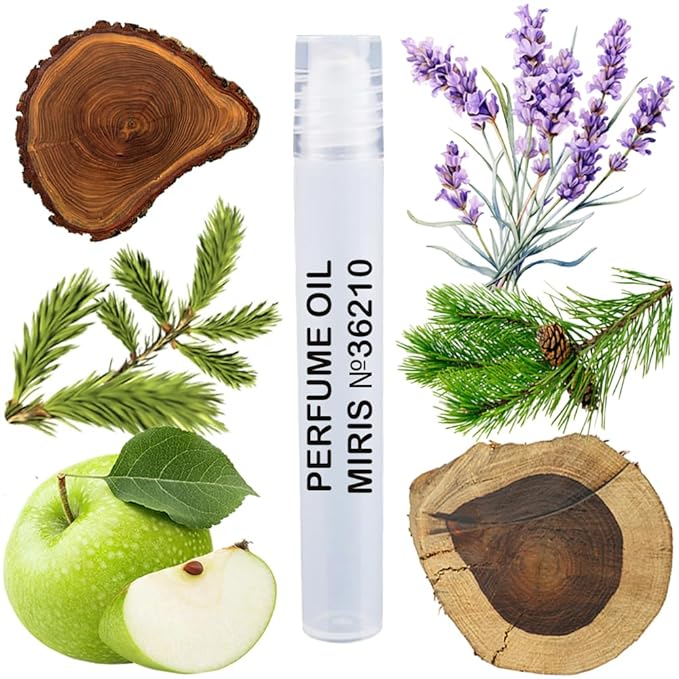 MIRIS No. 36210, Inspired by Hu Bos Man, Long-Lasting Perfume Oil for Men Roll-On, Rollerball 0.34 Fl Oz / 10 ml