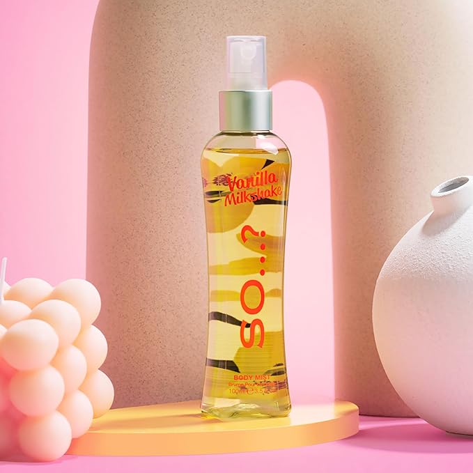 Unique Body Mist - Vanilla Candy by So…? for Women - 5.1 oz Body Mist - Pack of 2