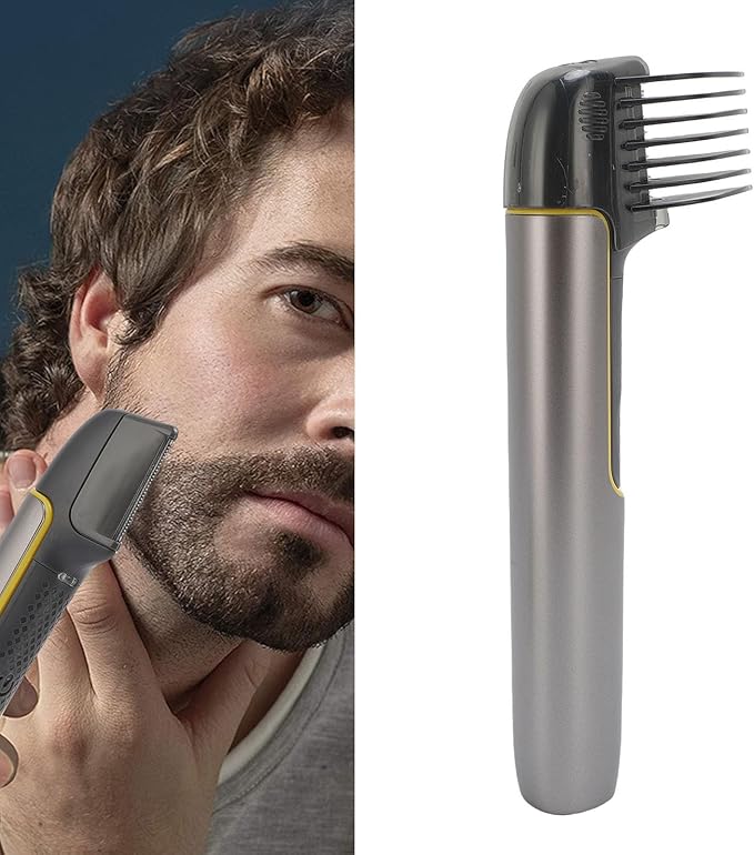 Body Hair Trimmer for Men Extendable Arm Wet Dry Shaving Body Hair Groomer IPX6 Water Proof USB Rechargeable Trimmer for Back Shoulders Chest Legs (USB)