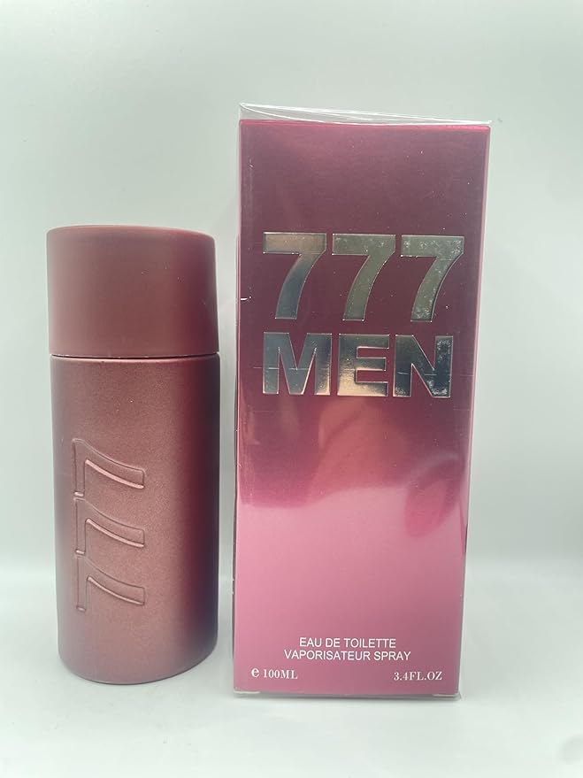 EBC-Collection, 777 MEN RED Perfume for Men, 3.4oz/100ml