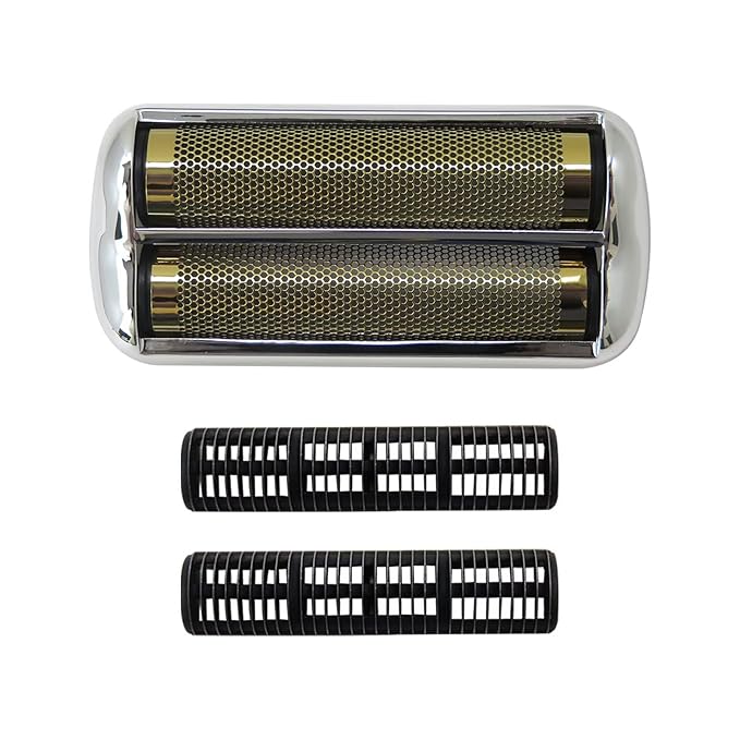 New DEARCOOL Electric Men Shaver Replacement Foil & Cutters Suitable for BaBylis-PRO Metal-FX FXRF2 Foil Shaver