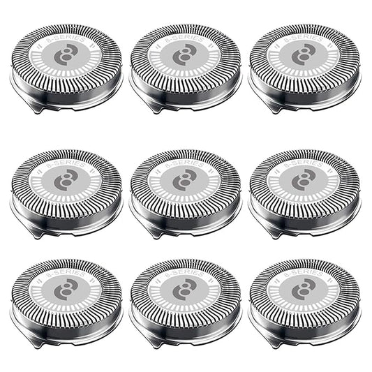 HQ8 Replacement Heads for Philips Norelco Shavers, HQ8 Heads New Upgraded,9-Pack