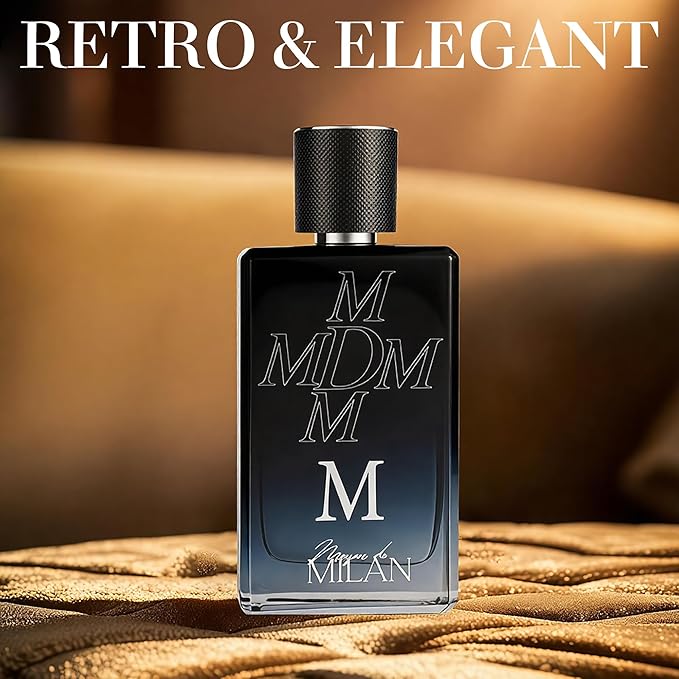 MDM, Men’s Cologne with Mysterious Charm, Long Lasting EDP Fragrance, Cool Water Scent, Premium Perfume for Daily Use, 3.4 Fl Oz