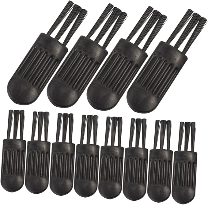 FRCOLOR 200pcs Mini Cleaning Brush for Electric Shavers and Trimmers Non-Shedding Bristles for Cleaning Ergonomic Grip Design for Convenient Use