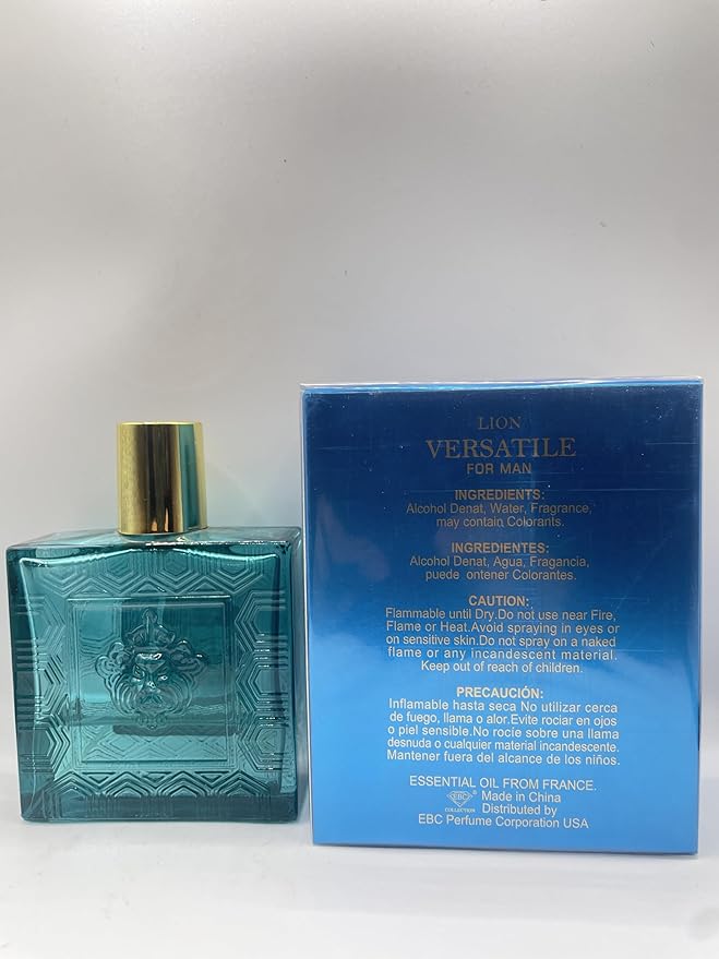 EBC-Collection, VERSATILE FOR MAN Perfume for Men, 3.4oz/100ml