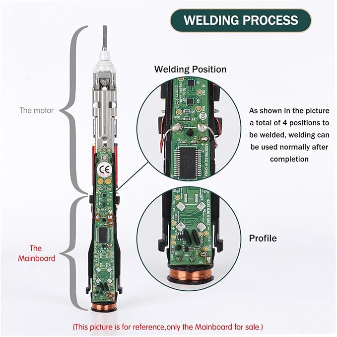 Replacement Mainboard ，Compatible With Philips Sonicare HX6530 / HX6511 Electric Toothbrush - Control Board Motherboard