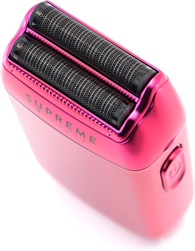 Supreme Trimmer Crunch STF602 – Waterproof Double Foil Shaver for Men | 150 Min Runtime, Wet/Dry Cordless & Corded Electric Razor | Hypoallergenic Foils for Face, Head & Stubble