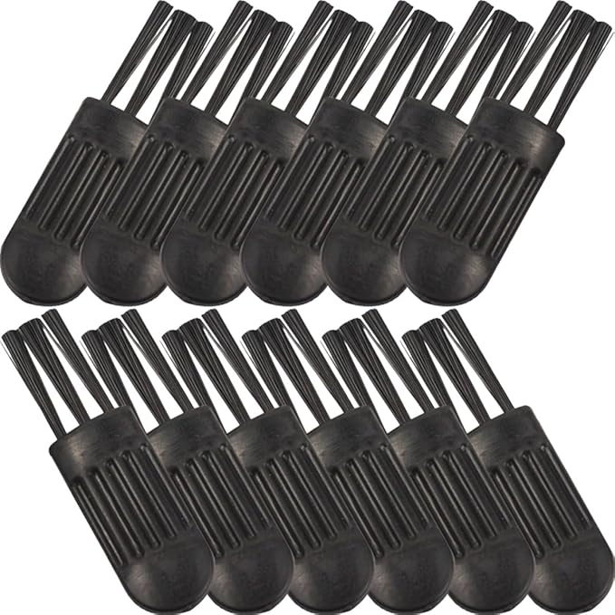 minkissy 100pcs Nose Hair Trimmer Cleaning Brush Small Razor Cleaning Brush Hair Trimmer Accessory for Electric Shaver Maintenance at Home