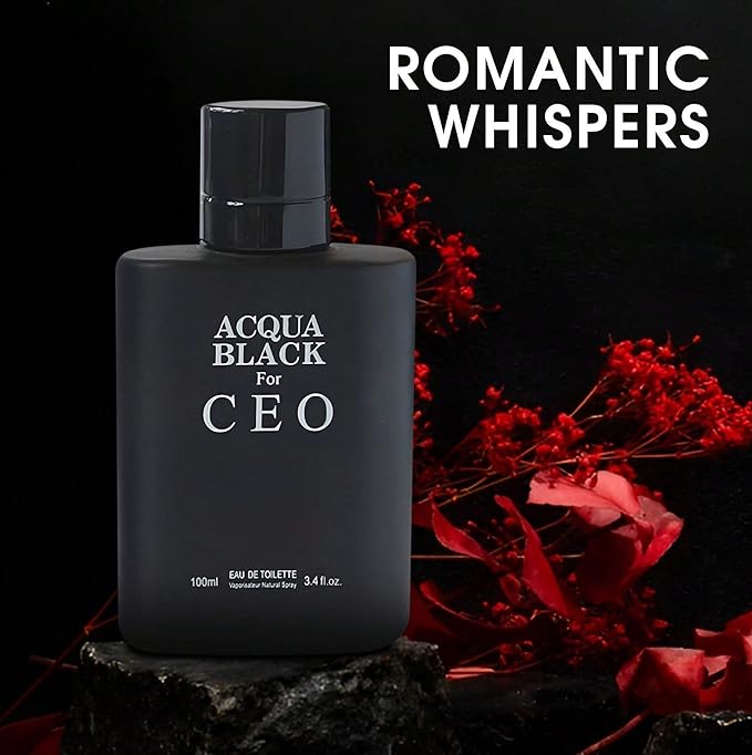 3Pack Men Colognes Choco Musk&Dark Black&Aqua Black Ceo Eau De Parfume Spray with Woody Floral & Fruity Scent Perfume Gift Set Day to Night Luxury Fragrances