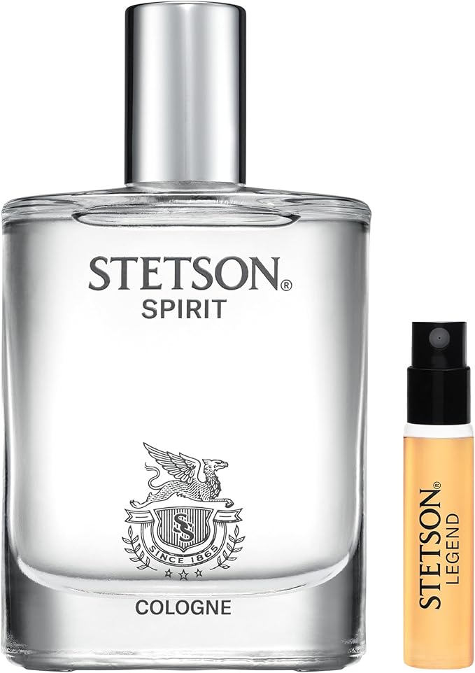 Stetson Spirit 1.7 oz Cologne w/ 1.5mL Legend Vial