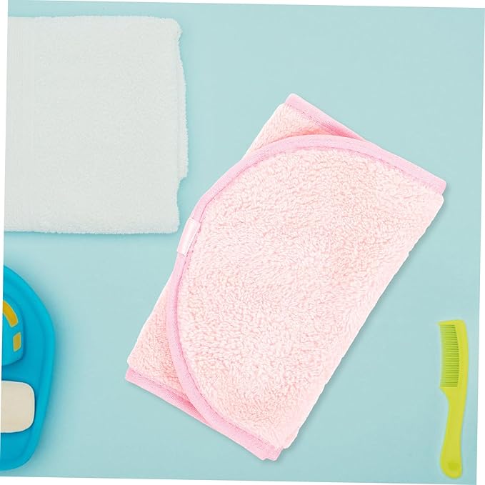 GALPADA 15pcs Coral Fleece Cleansing Cloths for Makeup Removal Towels for Lightweight Travel Face Wash Cloths for Camping and Outdoor Use