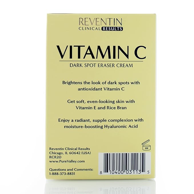 Vitamin C Face Cream Firming Moisturizer Skin Care Facial Lotion, Potent Vitamin C Gel Cream For Face Targets Dry Skin, Age Spots, Wrinkles, Hyperpigmentation, & Sun Damaged Skin, 1.5 Fl Oz