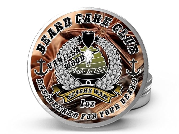 Vanilla Wood Mustache Wax