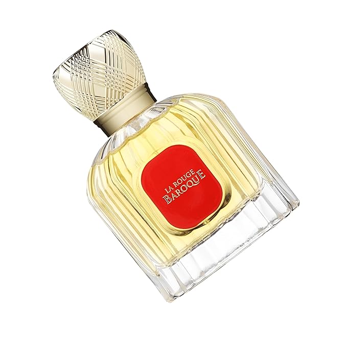 Maison Alhambra La Rouge Baroque – Floral, Woody, Amber, Musky – Eau de Parfum Long-Lasting Fragrance for Unisex, 3.4 Ounce / 100 ml