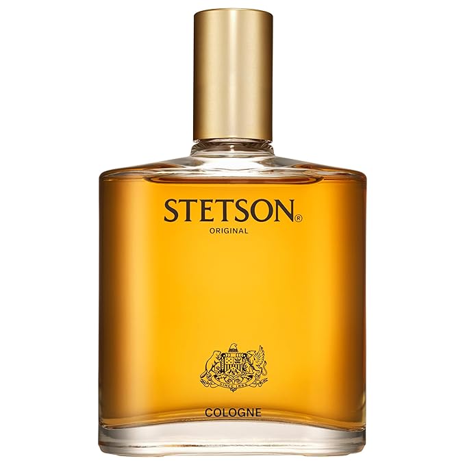 Stetson Original - Cologne for Men - Classic and Masculine Aroma with Fragrance Notes of Citrus, Patchouli, and Tonka Bean - 3.5 Fl Oz