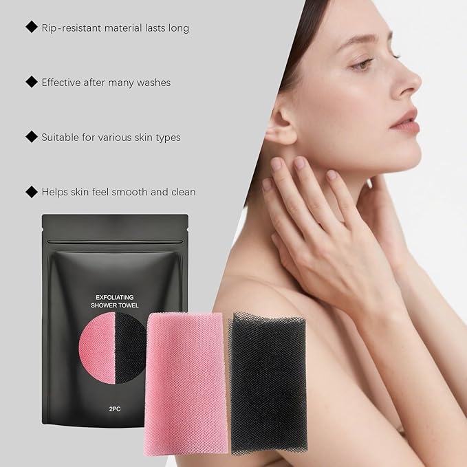 Bath Towels, Tear-Resistant Body Cleansing Cloth, Rip-Resistant Washcloth for Adults, Men Women Home Bathroom, Shower Hand Back Face, Soft Absorbent