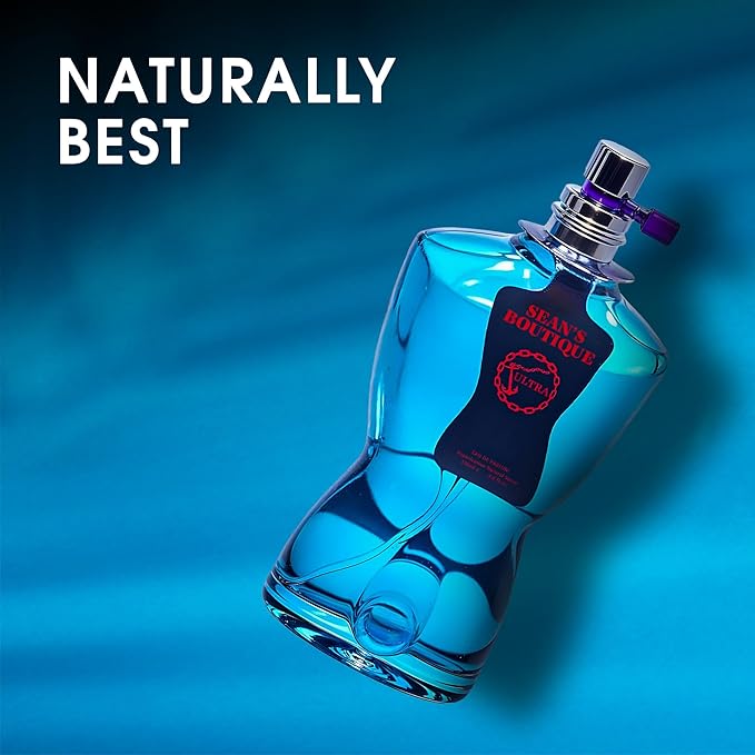 Cologne for Men Set of 4PCS Combo Scent Includes Sean Ultra/Sean Nautical/Blue Ultra/Blue Gold 100Ml Each Fragrance Gift Set for Men All Day Use