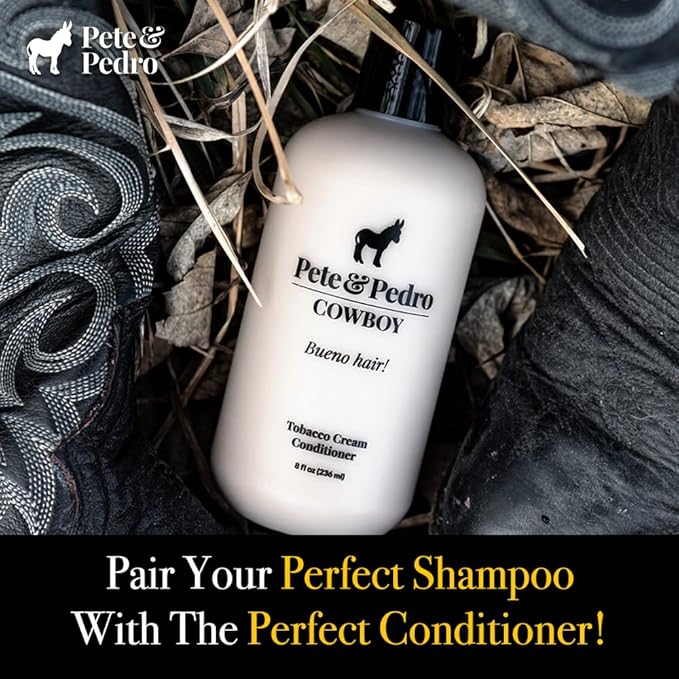 Pete & Pedro BOLD - Bourbon Scented Daily Haircare Shampoo | Bourbon-Scented Uber-Rich Daily Hair Shampoo For Men And All Hair Types | As Seen on Shark Tank, 8.5 oz.