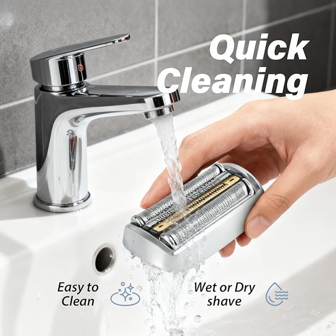 92S Series 9 Electric Shaver Replacement Head Compatible with S9 Foil & Cutter Razor Heads, Applicable for S9 9290cc, 9291cc, 9385cc, 9330s, 9370cc, 9330s, 9293s, 9296cc.New and old packaging