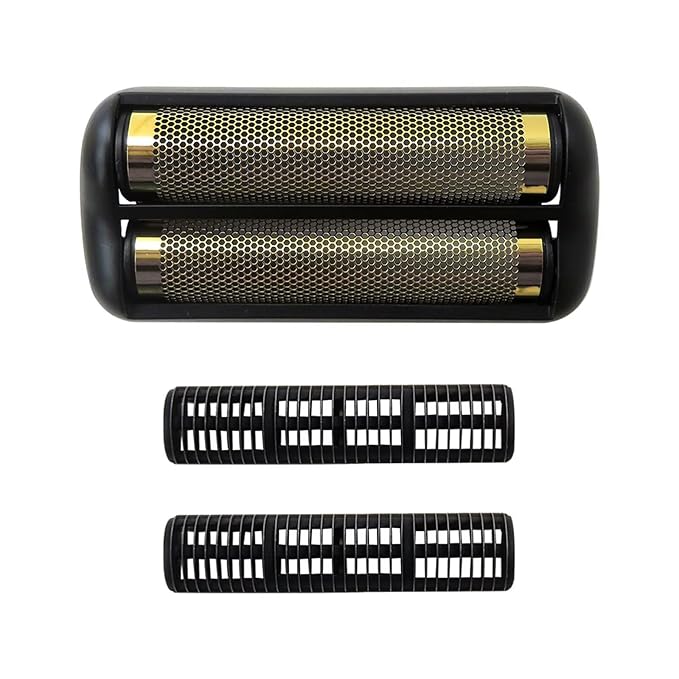 New DEARCOOL Electric Men Shaver Replacement Foil & Cutters Suitable for BaBylis-PRO Metal-FX FXFS2 Foil Shaver