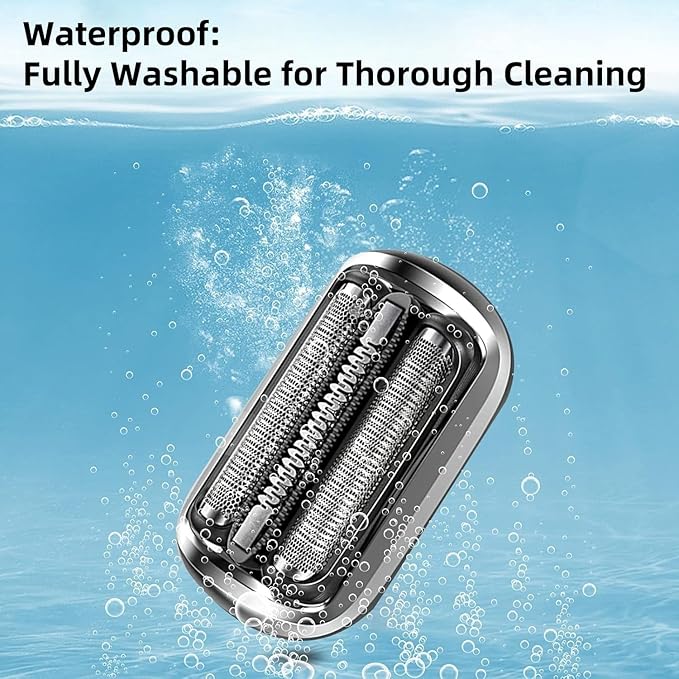 Series 7 Replacement Head Compatible with Braun S7 Shaver, Foil & Cutter Precision Fit 7020s, 7025s, 7085cc, 7027cs, 7071cc and 7075cc head shaver
