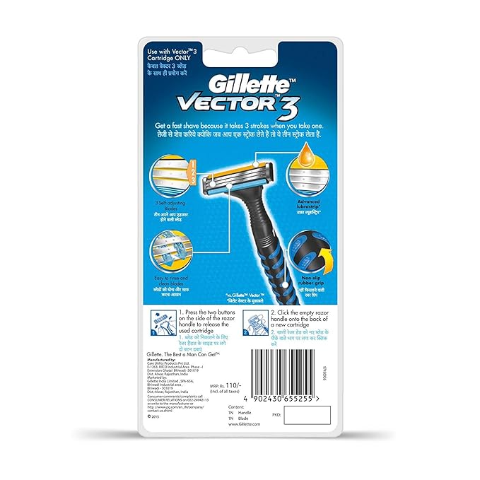 Vector 3 Manual Shaving Razor