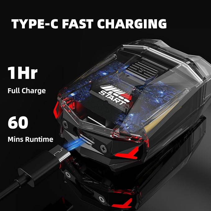 Cyberpunk Mini Electric Shaver, Portable Electric Razor for Men, Smart Display, IPX7 Waterproof, Wet & Dry Shaving, Rechargeable Cordless Rotary Shaver for Home, Office, Car, Gifts