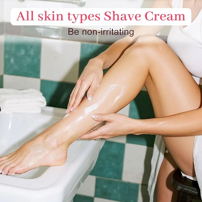 Womens Shaving Cream Bulk Travel,0.53oz Shave Gel for Women,Care Dry Skin Womens Shave Gel for Travel Guests (Jasmine,Pack of 20)