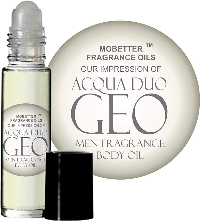 MOBETTER FRAGRANCE OILS Acqua Duo Geo Men Fragrance Body Oil