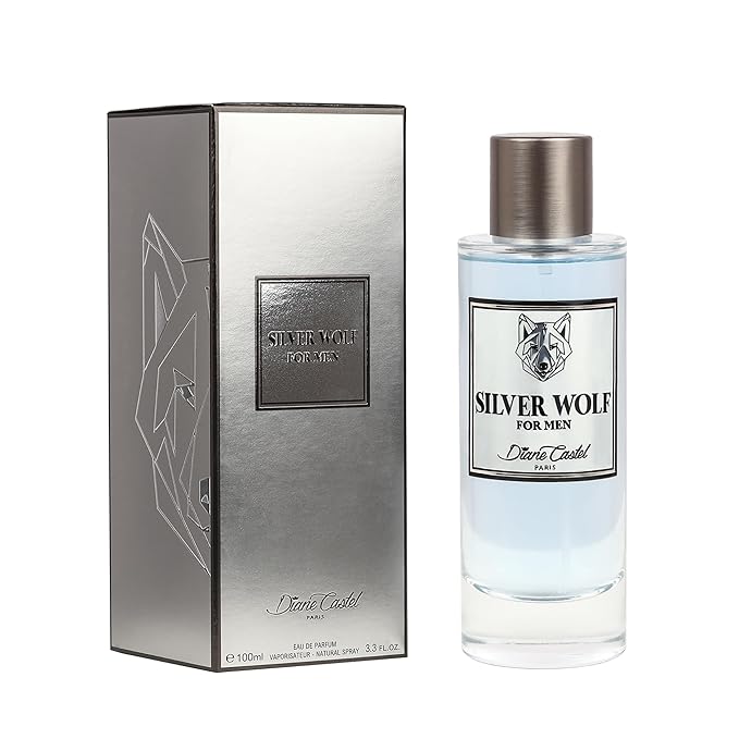 Silver Wolf - Woody Citrus Fragrance - Cologne for Men - Perfume for Men - Top Notes of Elemi, Bergamot, and Mandarin - 3.3 oz