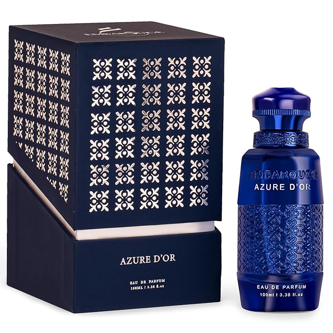 EMBAROUGE AZURE D'OR Men's Eau de Parfum 100 ml | Perfume for Men