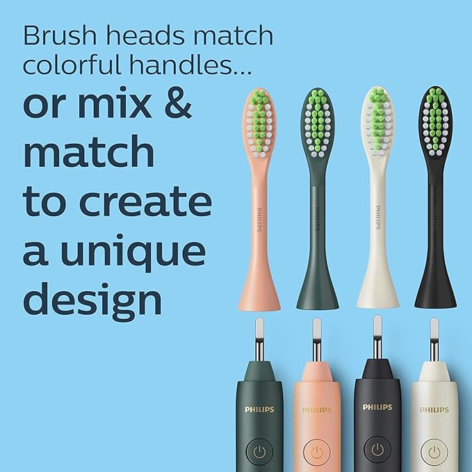 Philips One by Sonicare 2pk Brush Heads, White BH1022/07