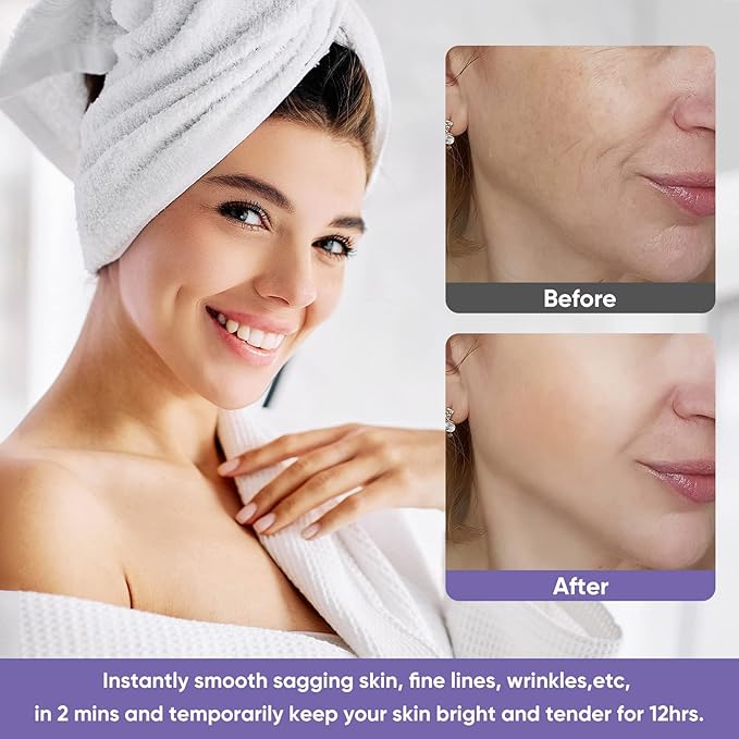 Instant Face Lift Cream, Facial Skin Tightening and Lifting Cream for Face, Smooth Wrinkles and Anti Aging