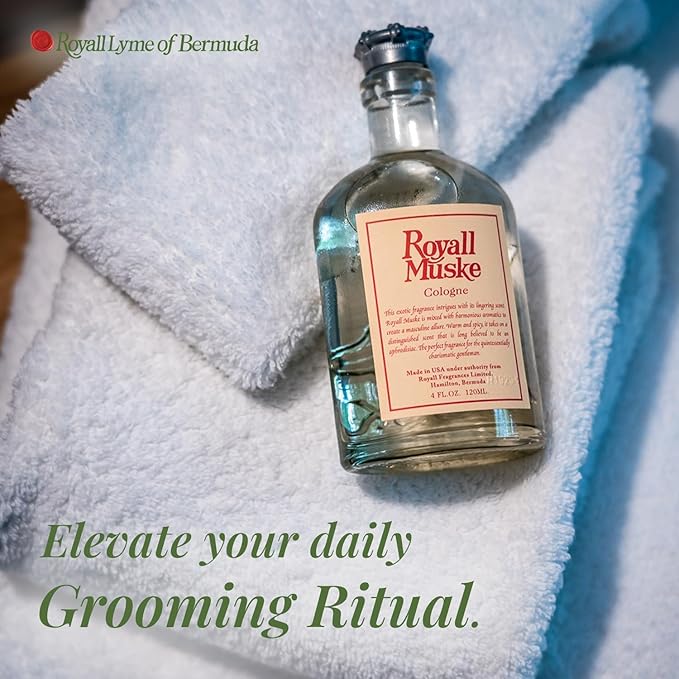 Royall Muske By Royall Fragrances For Men. Aftershave Lotion Cologne Spray 4 Ounces