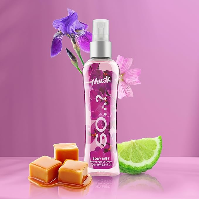 Musk Body Mist by So…? for Women - 3.5 oz Body Mist - Pack of 2