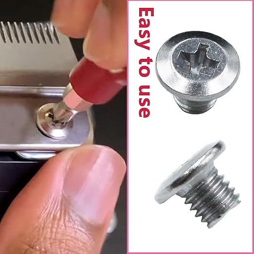 M5 Phillips Chamfering Screws fit Wahl Electric Hair Clipper Blade Screws 808 Blade Accessories Hair Cutter for Wahl 8148 Electric Hair Clipper Head（2Pcs） (2 Pcs)