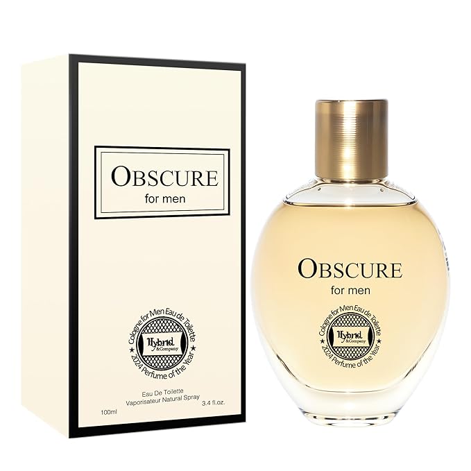 Hybrid & Company Obscure For Men Eau De Toilette Vaporisateur Natural Spray 3.4 Fl Oz