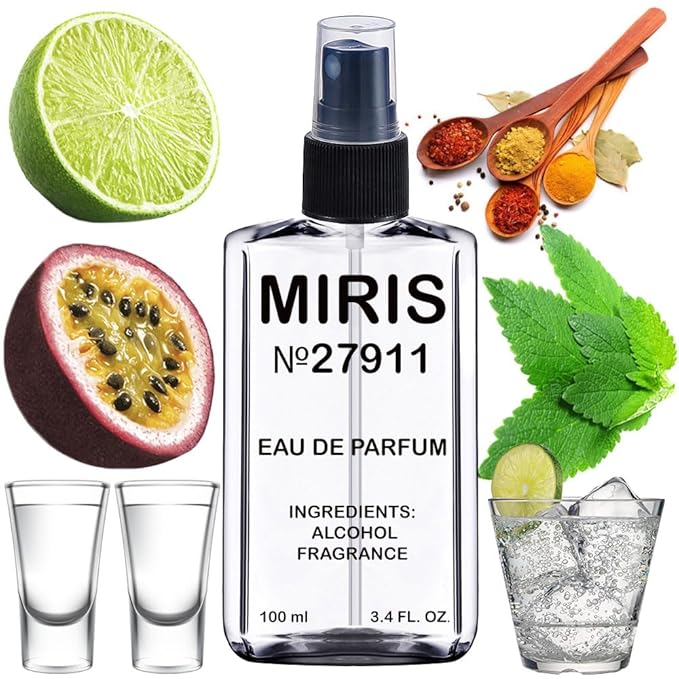 MIRIS No. 27911, Inspired by 212 VIP Men, Long-Lasting Eau de Parfum for Men, Spray 3.4 Fl Oz / 100 ml
