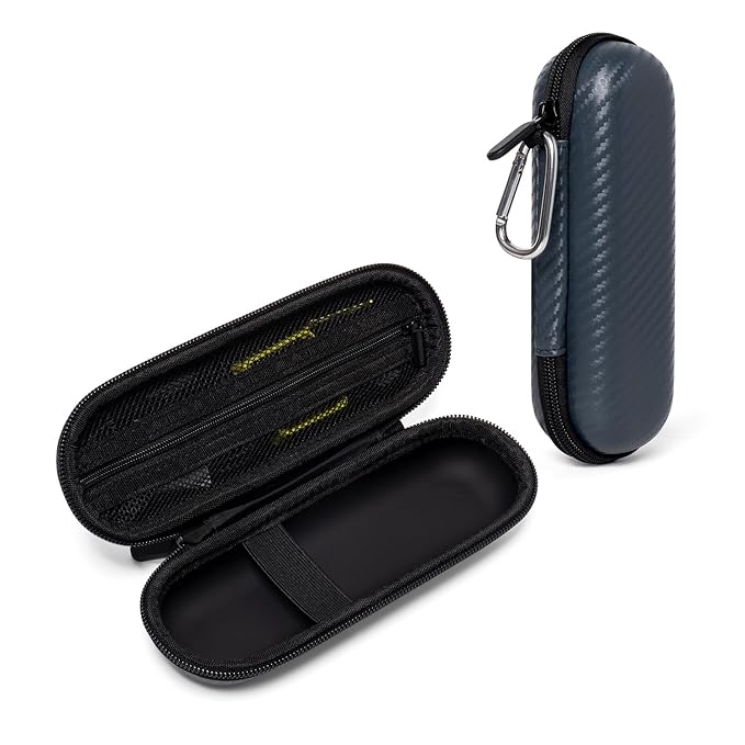 Nincha Compact Travel Trimmer Case for Philips Hybrid Electric Trimmer and Shaver, Face + Body Groomer QP2724/90, QP2834/70, QP1924/70, QP6531/70, QP4631/90, Hard Carrying Case, Gray