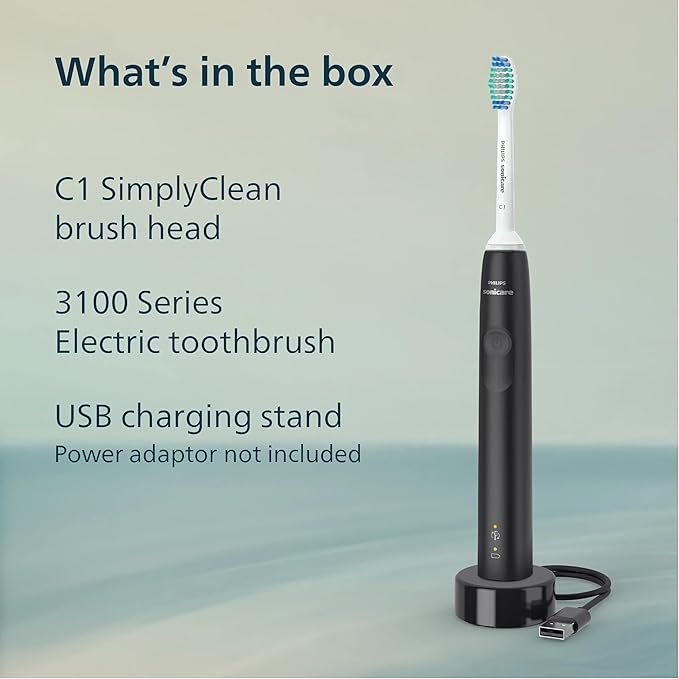 Phillips Sonicare Sonicare ProtectiveClean Removes up to 7x More Plaque, Long lasting 4 day Battery Life Rechargeable Electric Toothbrush, White/Grey