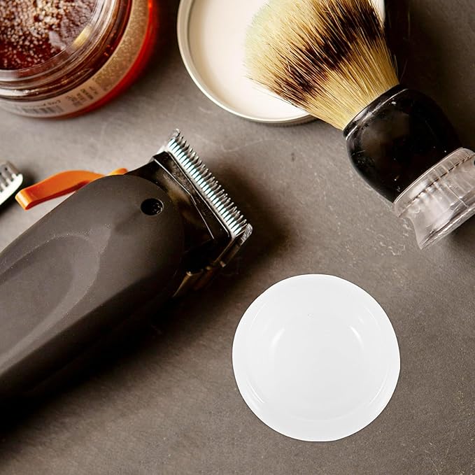 Glass Shaving Soap Bowl Small Decorative Foaming Container for Men Multi-use Shave Bowl Suitable for Home and Travel Grooming
