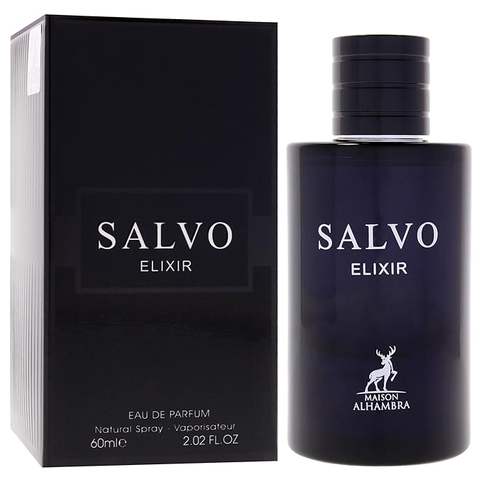 Salvo Elixir by Maison Alhambra for Men - 2.02 oz EDP Spray