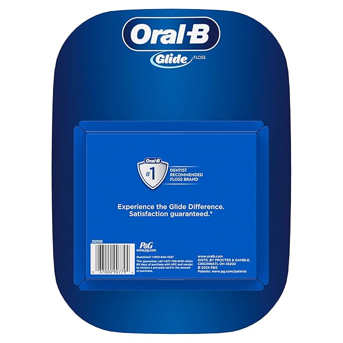 Oral-B Glide Dental Floss, Scope Mint Flavor, 40 m, Pack of 6
