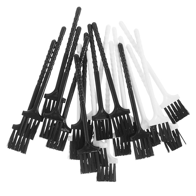 Beaupretty 20pcs Men Electric Razor Cleaning Brushes with Long Handle – Multifunctional Mini Shaver Grooming Brush Set for Precision Hair Removal and Household Cleaning Tools