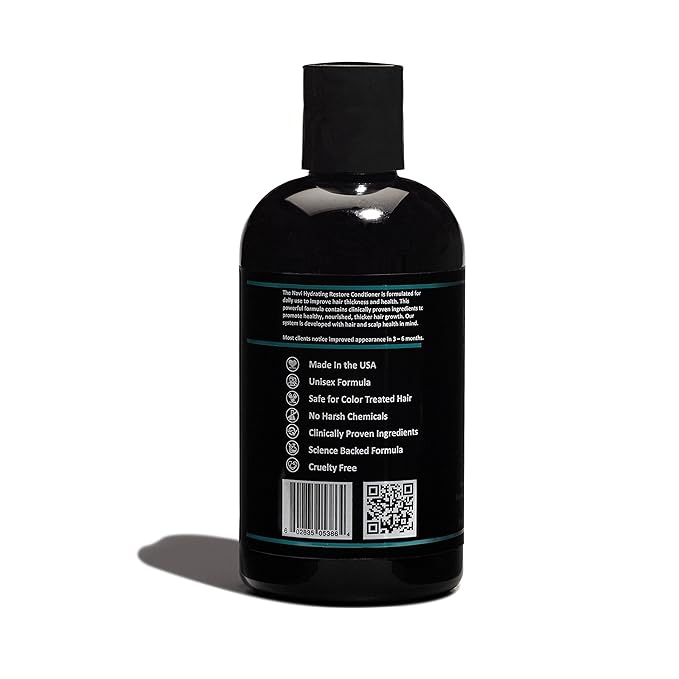 Navi Hair Loss Conditioner to Restore Hair Growth, Moisturizing Conditioner Safe for Color Treated Hair, DHT Blocker for Thinning Hair, Hair Regrowth and Thickening for Men and Women, 8 oz