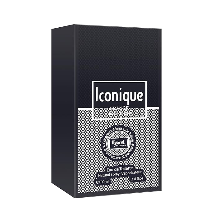 Hybrid & Company InIconique France For Men Eau De Toilette Vaporisateur Natural Spray 3.4 Fl Oz