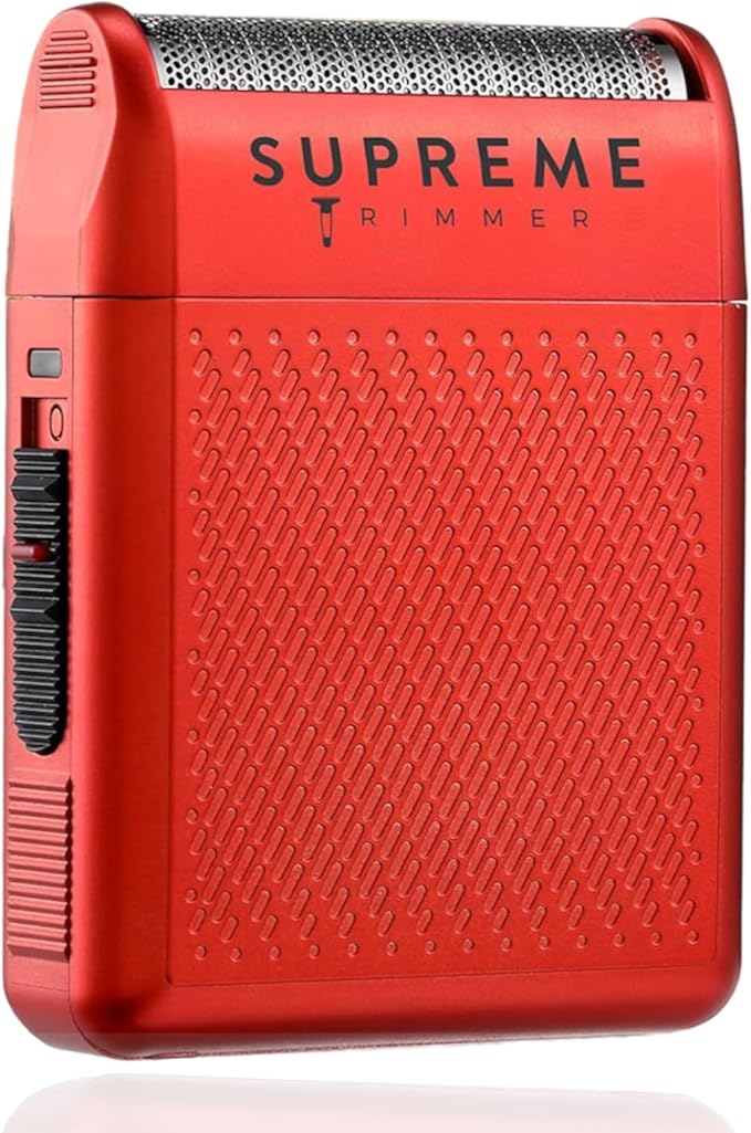 Supreme Trimmer Solo Single Foil Shaver for Pocket | 150 Min Runtime Cordless use, Powerful USB-C Mini Travel Razor for Professional & Home use | STF101