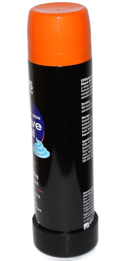 | Stops Shaving Cream Can Rust | Black | Regular-Gel Sized