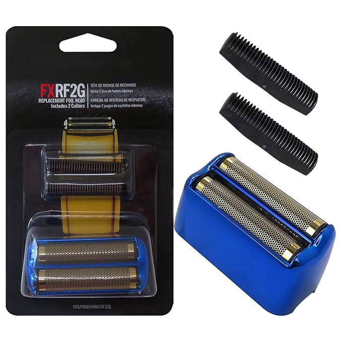 New DEARCOOL Electric Men Shaver Replacement Foil & Cutters Suitable for BaBylis-PRO Metal-FX FXFS2 Foil Shaver